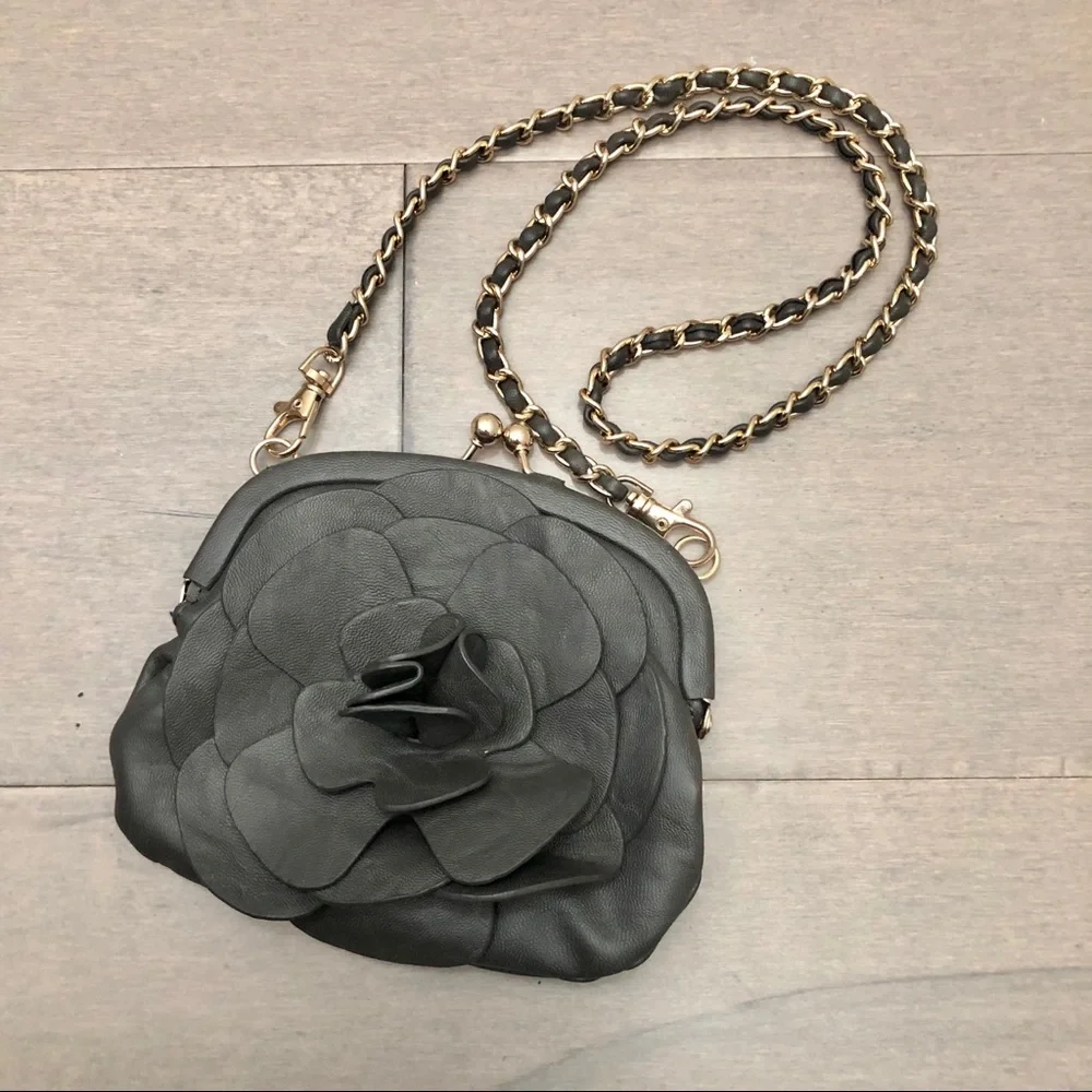 Kids Flower Detail Mini Bag